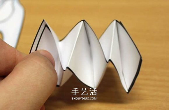 简单又好玩弹簧马的折叠方法图解教程(图10)