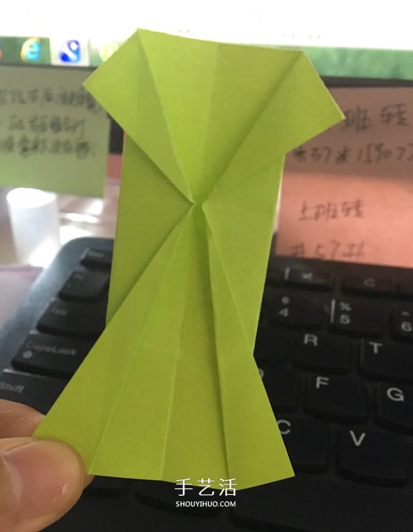 简单的方法折纸蝴蝶的图解教程(图7)