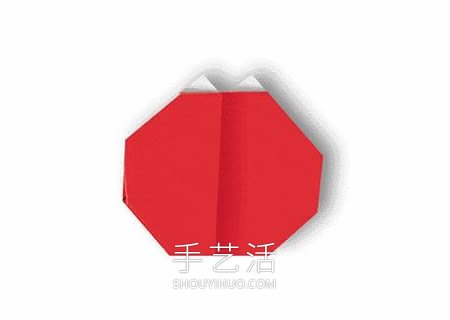 幼儿园手工折纸蔬菜的图解教程 简单又可爱！(图3)