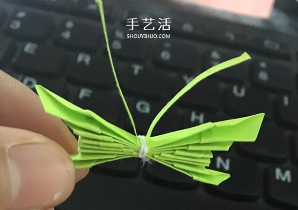 简单的方法折纸蝴蝶的图解教程(图10)