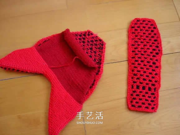 保暖拖鞋的编织方法 冬天穿拖鞋的做法图解(图8)