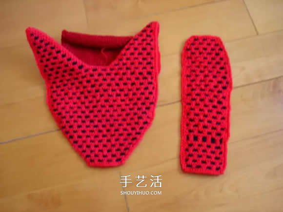保暖拖鞋的编织方法 冬天穿拖鞋的做法图解(图7)