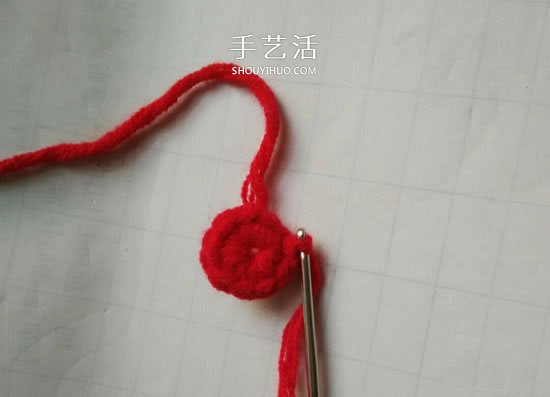 孩子过圣诞不可少！钩针编织漂亮圣诞袜的方法(图2)