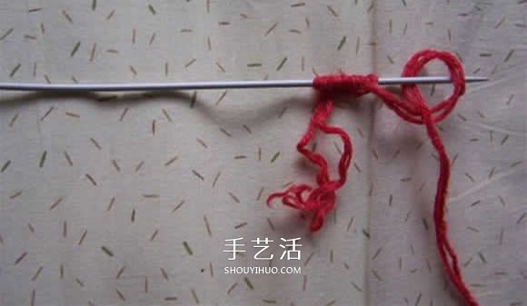 棒针编织拖鞋的步骤图 毛线拖鞋的编织方法图解(图3)