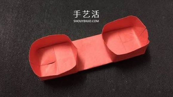 幼儿手工折纸教程 可爱电话听筒的折法图解 - 双维造物网