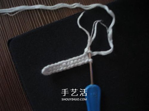 宝宝保暖毛线鞋的编法 手工编织婴儿鞋图解(图3)