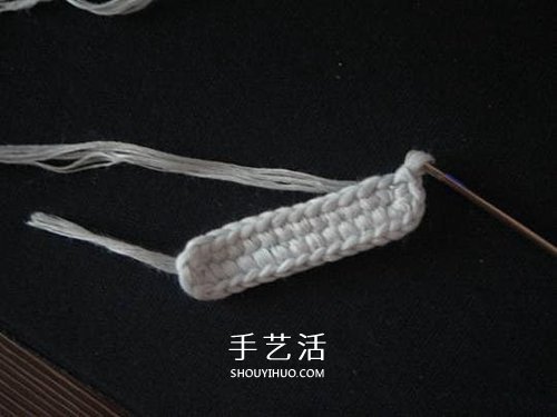 宝宝保暖毛线鞋的编法 手工编织婴儿鞋图解(图7)
