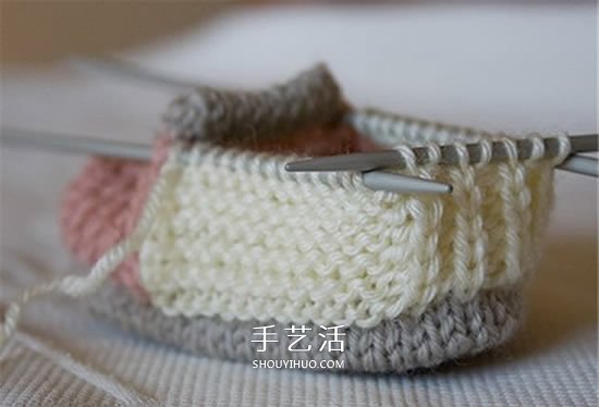 素雅的婴儿鞋编织图解 暖暖的保护好宝宝脚丫(图14)
