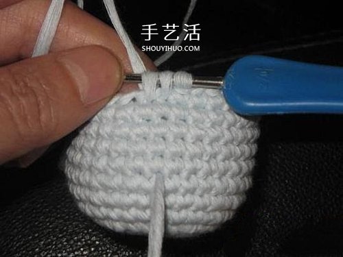 宝宝保暖毛线鞋的编法 手工编织婴儿鞋图解(图44)
