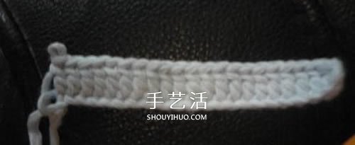 宝宝保暖毛线鞋的编法 手工编织婴儿鞋图解(图54)
