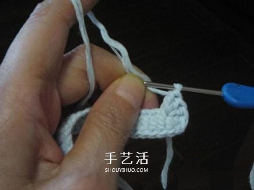 宝宝保暖毛线鞋的编法 手工编织婴儿鞋图解(图55)