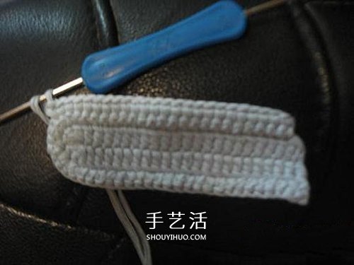 宝宝保暖毛线鞋的编法 手工编织婴儿鞋图解(图56)
