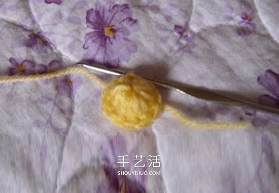 婴儿毛线保暖鞋子的织法 单色就已经很好看！(图6)