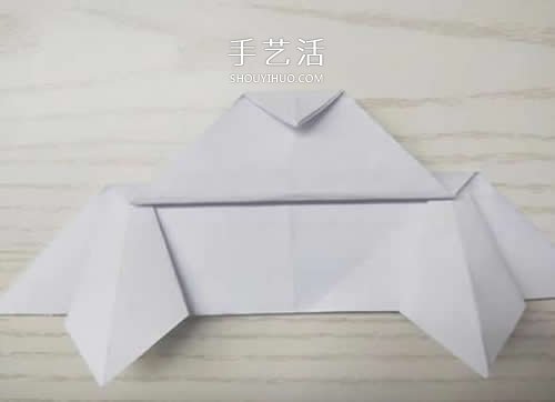 幼儿园简单折纸教程 可爱小飞碟的折法图解(图10)