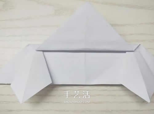 幼儿园简单折纸教程 可爱小飞碟的折法图解(图9)