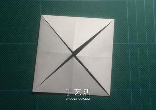 儿童手工折纸大白图解 简单又可爱大白的折法(图3)