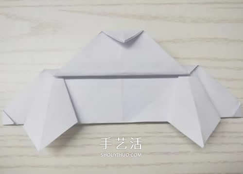 幼儿园简单折纸教程 可爱小飞碟的折法图解(图11)