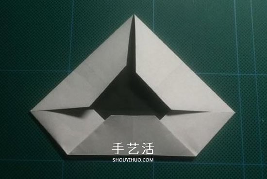 儿童手工折纸大白图解 简单又可爱大白的折法(图7)