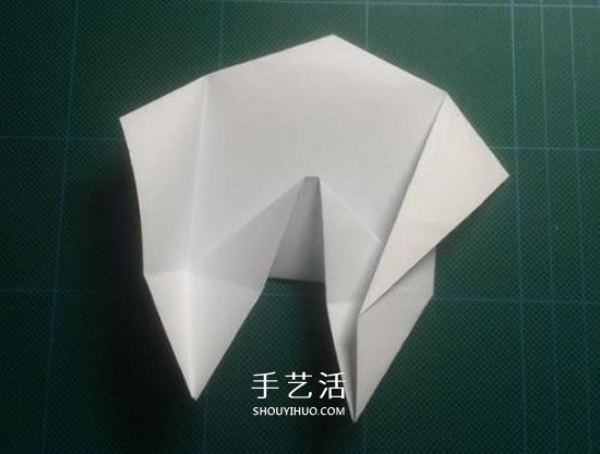 儿童手工折纸大白图解 简单又可爱大白的折法(图19)
