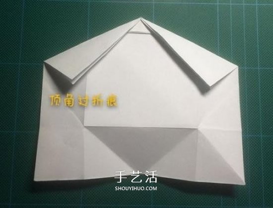 儿童手工折纸大白图解 简单又可爱大白的折法(图18)
