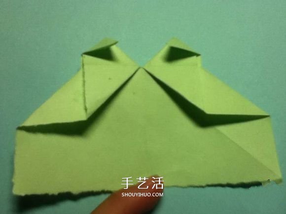 折叠四个爱心 组合成代表幸运的四叶草图解(图15)