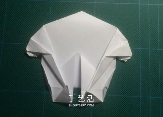儿童手工折纸大白图解 简单又可爱大白的折法(图23)
