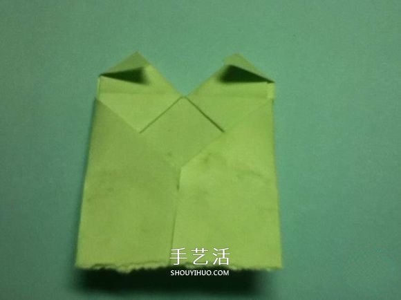 折叠四个爱心 组合成代表幸运的四叶草图解(图18)