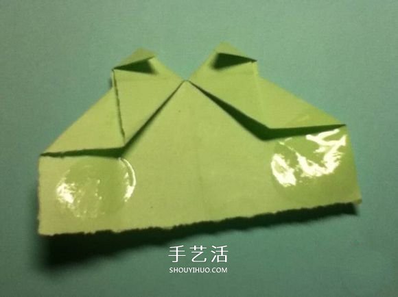 折叠四个爱心 组合成代表幸运的四叶草图解(图17)