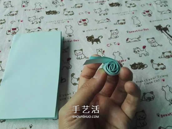 儿童简单纸玩具制作 可以控制海豚游来游去(图18)