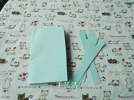 儿童简单纸玩具制作 可以控制海豚游来游去(图17)