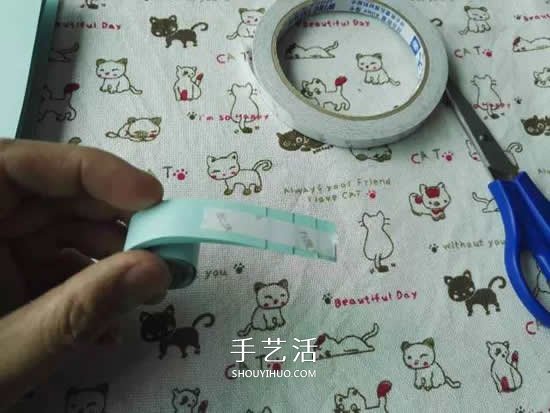 儿童简单纸玩具制作 可以控制海豚游来游去(图20)