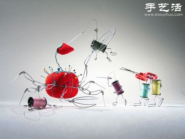 铁丝创意DIY 制作有趣的小玩意(图6)