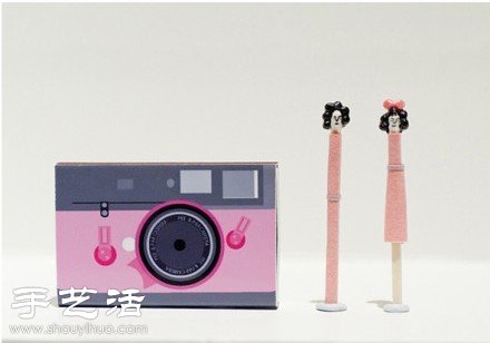 火柴棍创意DIY有趣的人物形象(图6)