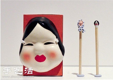 火柴棍创意DIY有趣的人物形象(图11)