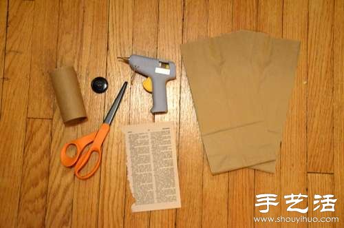 卫生纸卷筒变废为宝DIY漂亮花朵(图3)