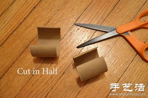 卫生纸卷筒变废为宝DIY漂亮花朵(图8)