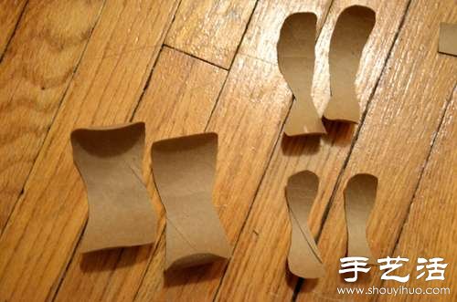 卫生纸卷筒变废为宝DIY漂亮花朵(图10)
