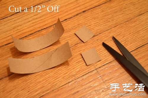 卫生纸卷筒变废为宝DIY漂亮花朵(图7)