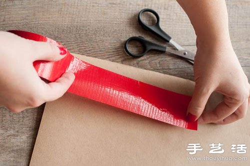 牛皮纸手工制作蝴蝶结包装装饰(图3)