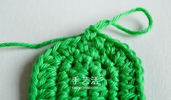 给脚踝也提供保暖！简洁好看宝宝毛线鞋织法(图7)
