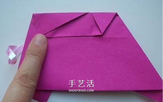 简单鞋子的折法图解 女式纸鞋子怎么折方法(图10)