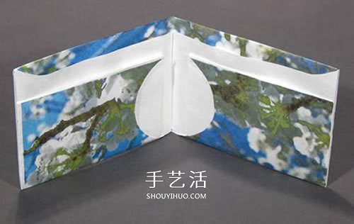折纸皮夹钱包的教程 带卡包功能纸钱包的折法 - 双维造物网