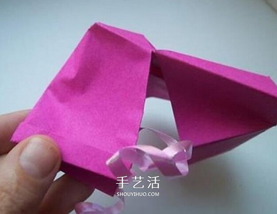 简单鞋子的折法图解 女式纸鞋子怎么折方法(图13)