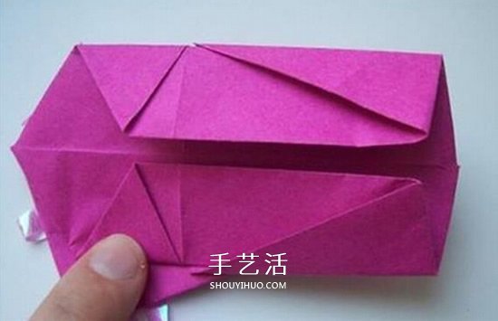 简单鞋子的折法图解 女式纸鞋子怎么折方法(图17)