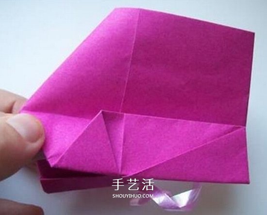 简单鞋子的折法图解 女式纸鞋子怎么折方法(图16)