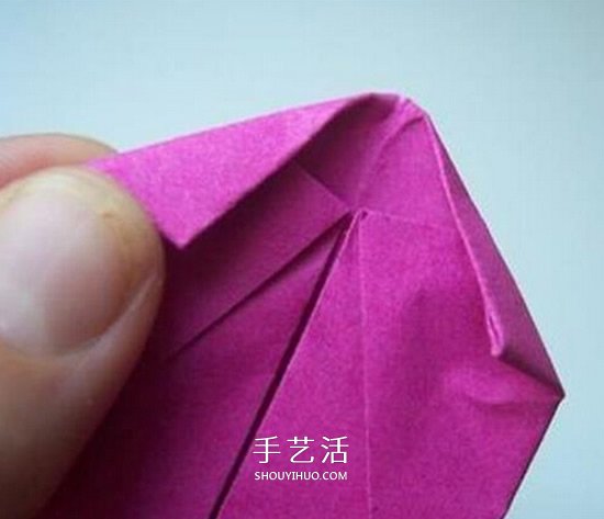 简单鞋子的折法图解 女式纸鞋子怎么折方法(图18)
