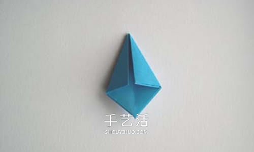 最简单钻石怎么折的方法图解教程(图9)