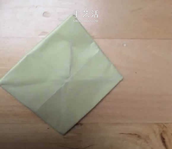 旋转纸陀螺怎么折图解 简单花型陀螺折纸教程(图42)