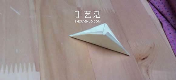 旋转纸陀螺怎么折图解 简单花型陀螺折纸教程(图43)