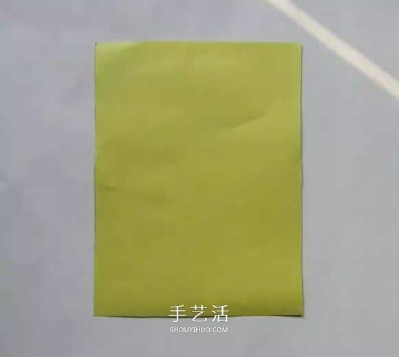 简单树叶怎么折图解 儿童手工立体叶子的折法(图2)